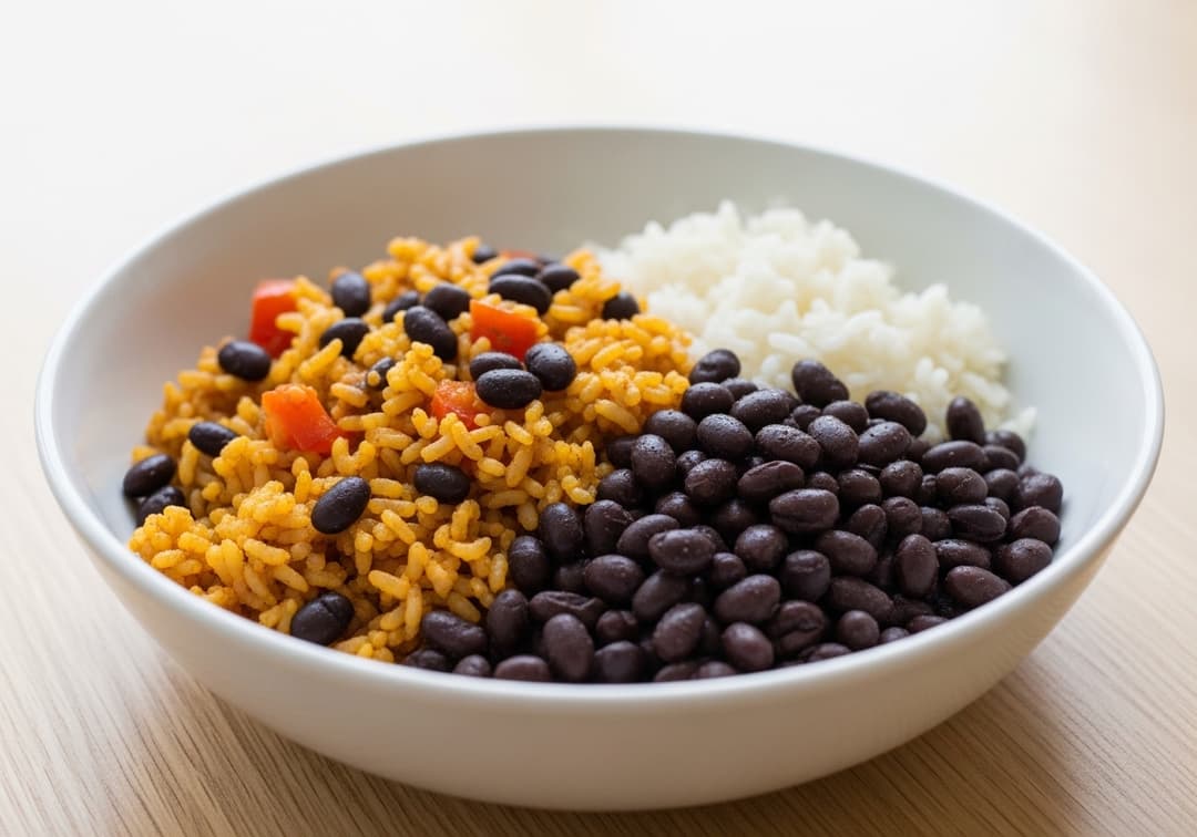 Black bean burrito bowl