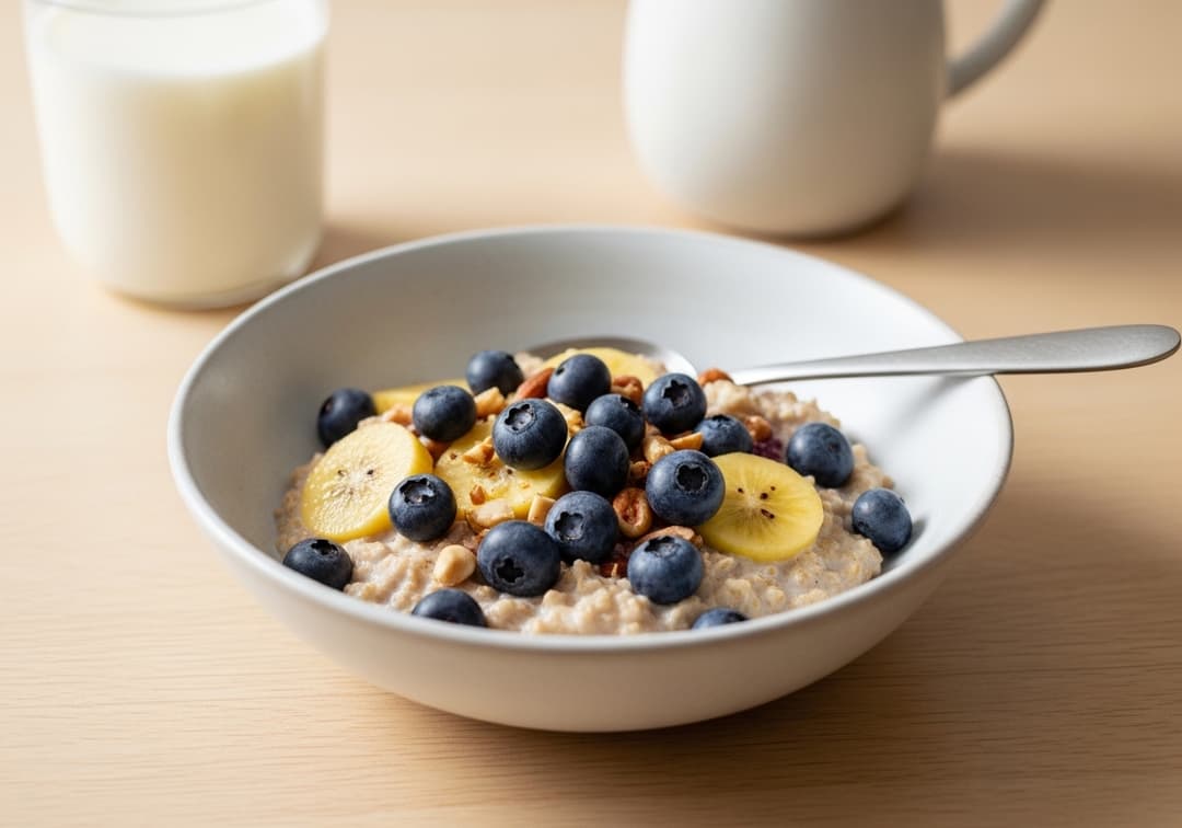 Blueberry oatmeal